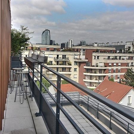 Apartamento Le Toit Du Montvalerien Suresnes Exterior foto